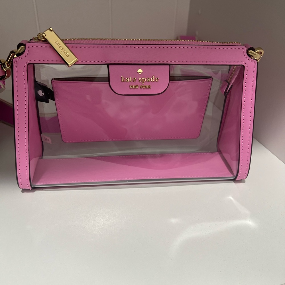 Kate Spade Pink Crossbody Bag with Sleek Design